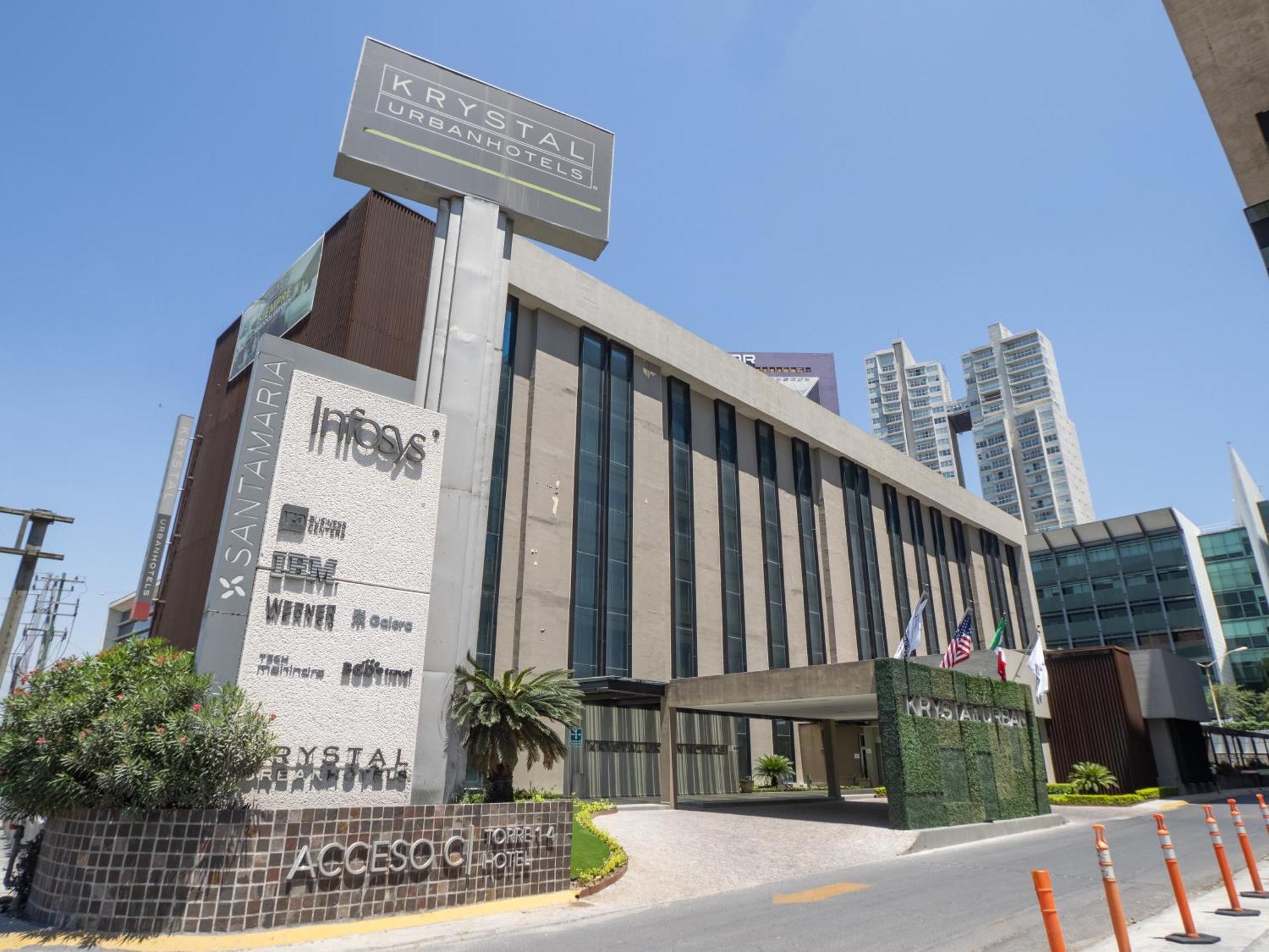 Krystal Urban Monterrey San Jeronimo Hotell Exteriör bild